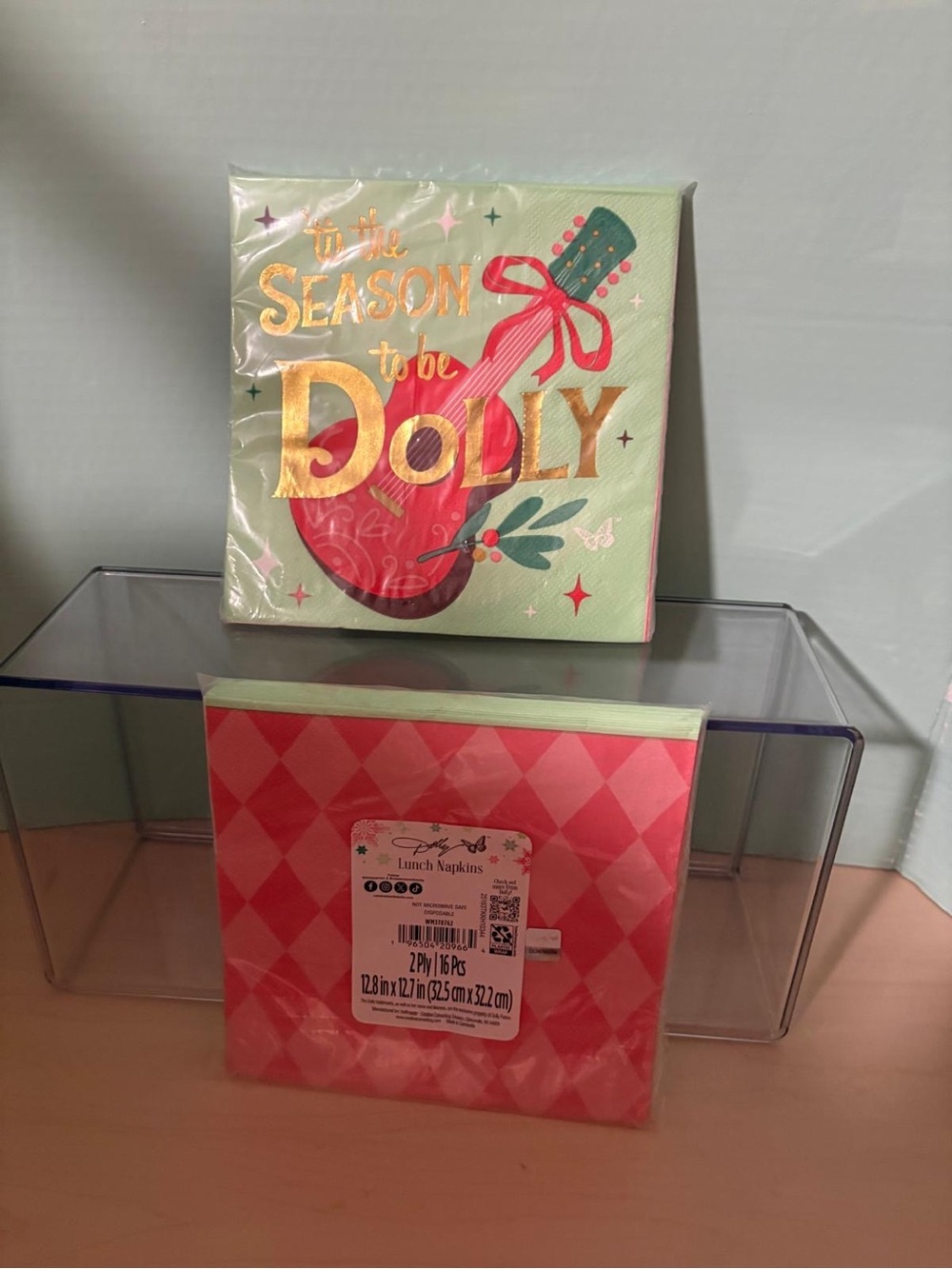 NEW 2) packs Dolly Parton Party Napkins Holiday